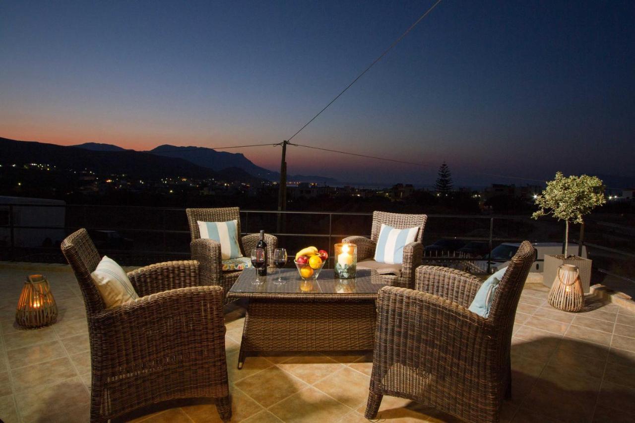 Mike'S Apartment I Luxury Above The Sea Kíssamos Exterior foto